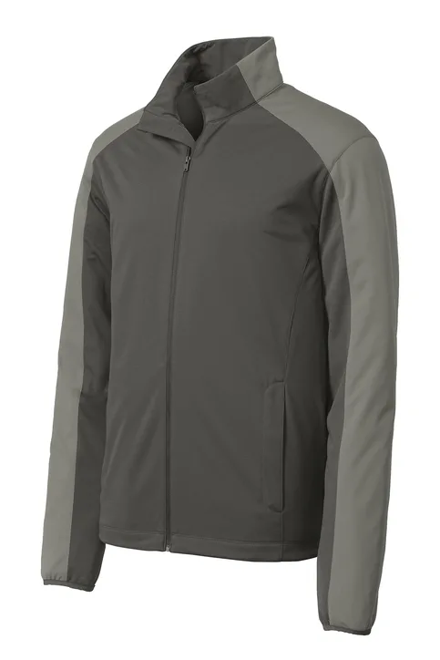 Port Authority Active Colorblock Soft Shell Jacket - Image 2