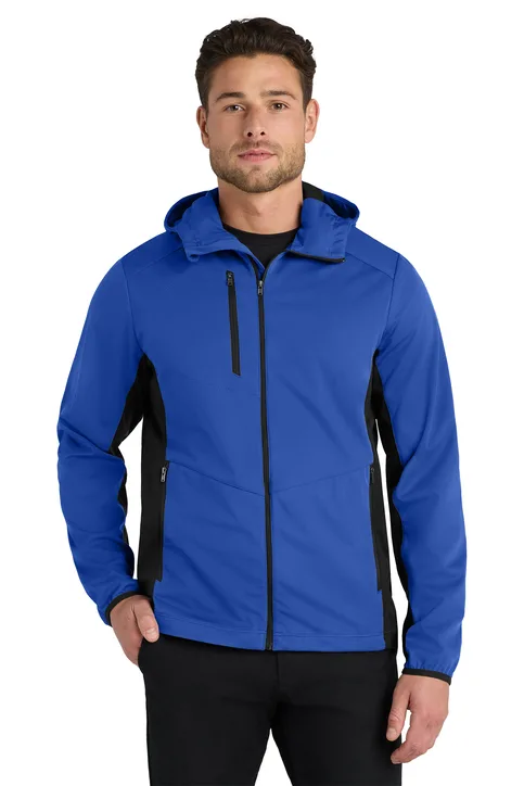 Port Authority Active Hooded Soft Shell Jacket - Image 5