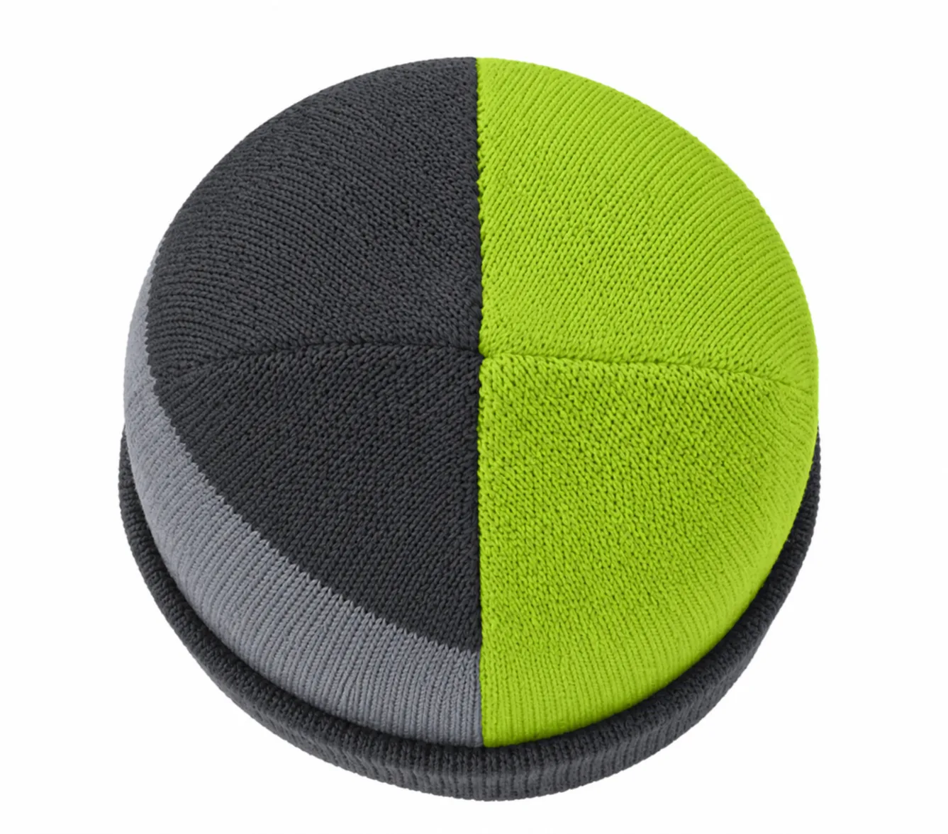 Port Authority Cuffed Colorblock Beanie - Image 2