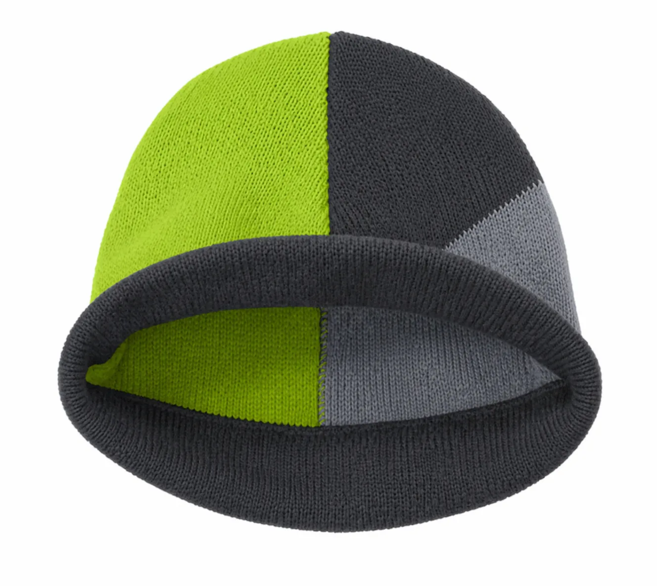 Port Authority Cuffed Colorblock Beanie - Image 3