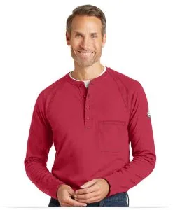 Bulwark iQ Long Sleeve Henley