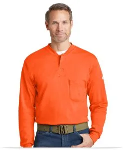 Bulwark XCEL FR Long Sleeve Tagless Henley