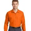 Red Kap Long Size, Long Sleeve Industrial Work Shirt