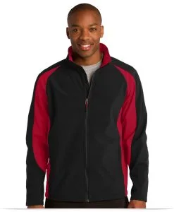 Sport-Tek Colorblock Soft Shell Jacket