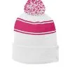 Sport-Tek Stripe Pom Pom Beanie