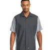 Red Kap Short Sleeve Ripstop Crew Shirt