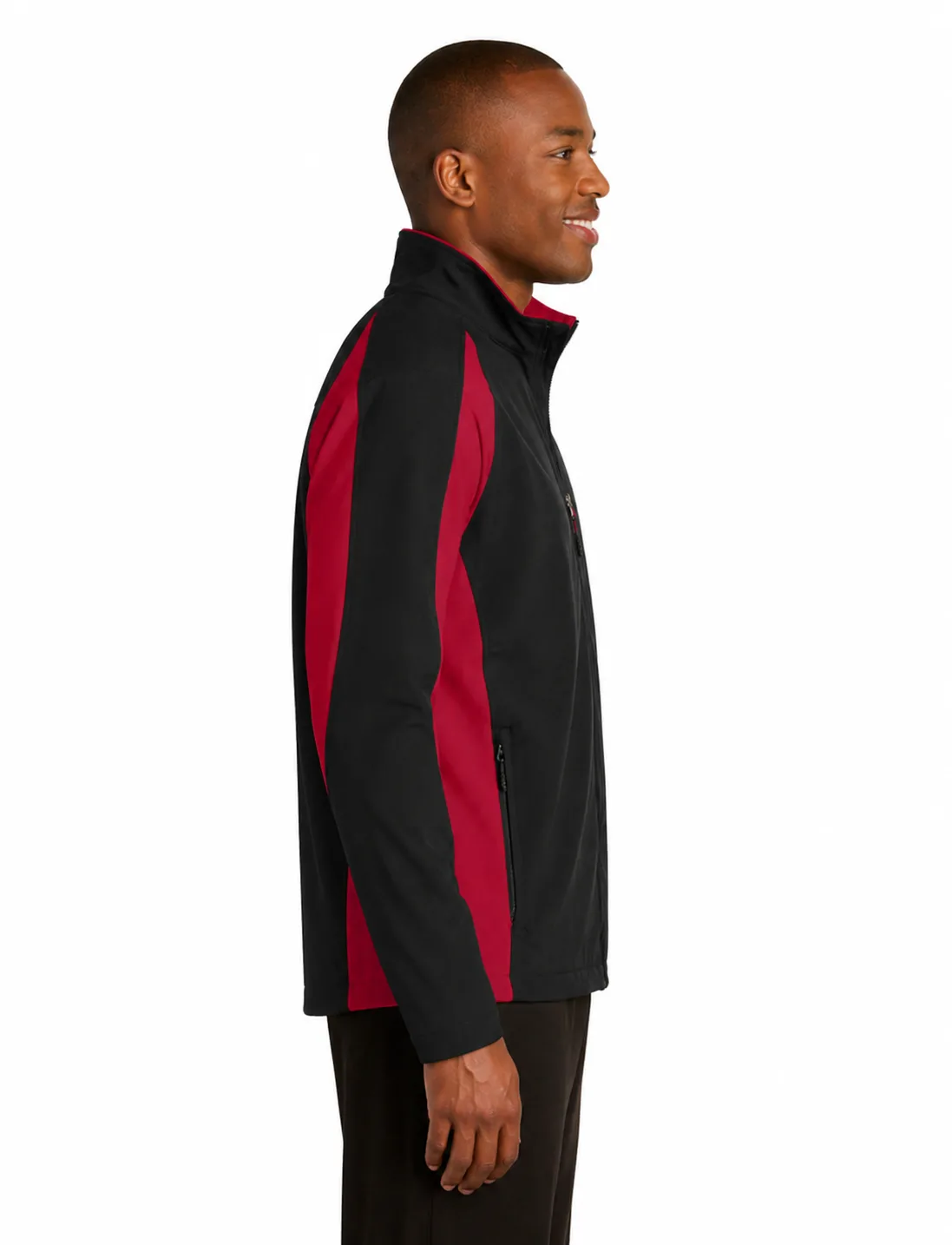 Sport-Tek Colorblock Soft Shell Jacket - Image 2