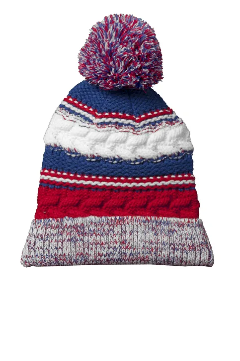 Sport-Tek Pom Pom Team Beanie - Image 3
