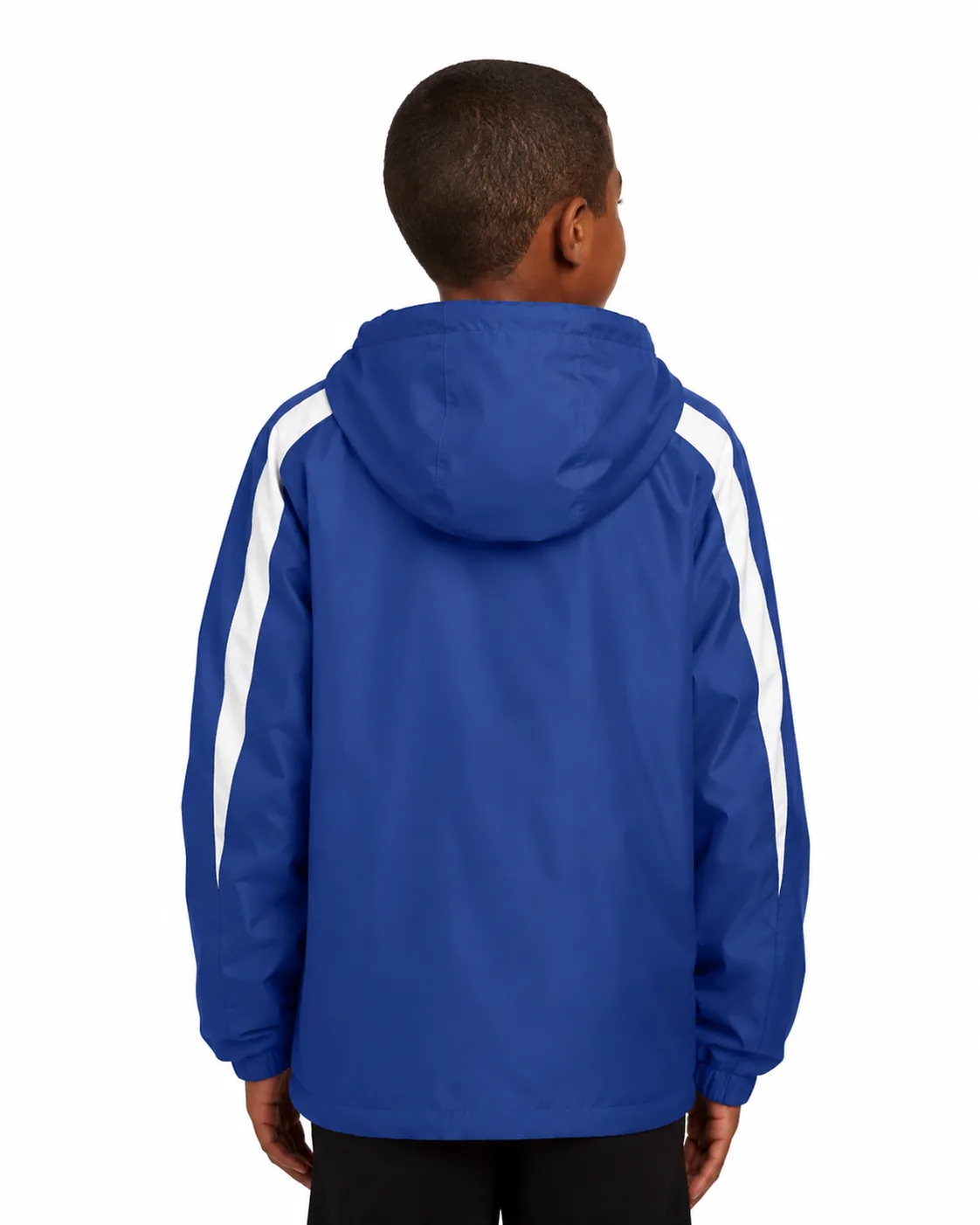 Sport-Tek Youth Lined Colorblock Jacket - Image 4