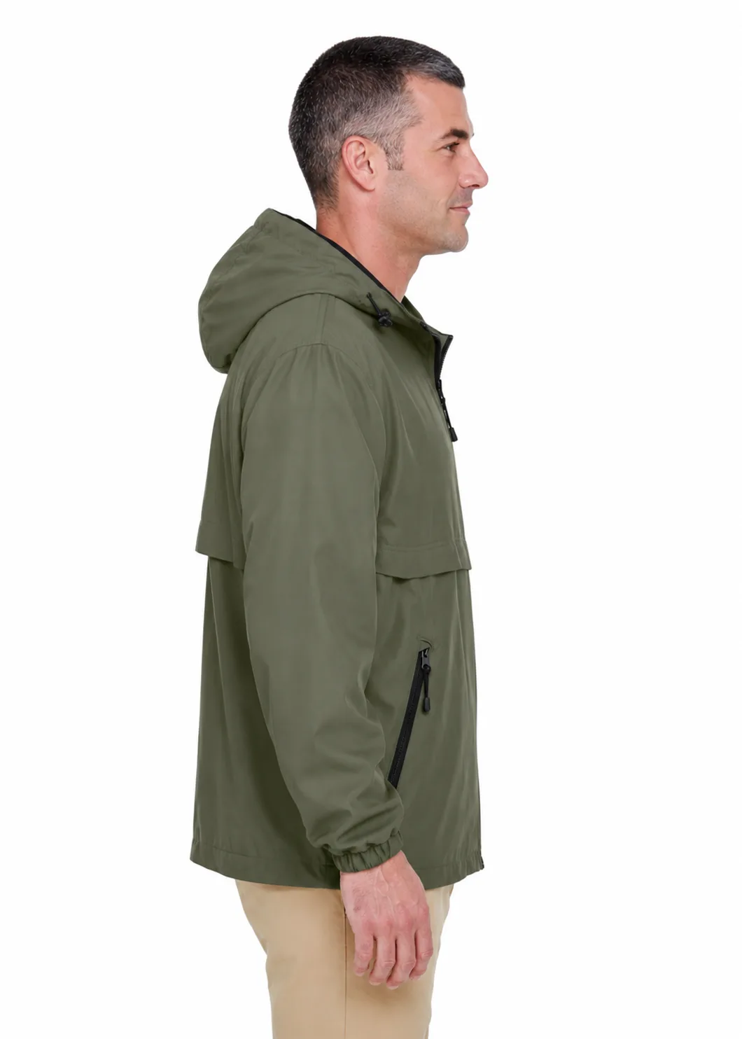 Ultra Club Microfiber Full-Zip Hooded Jacket - Image 2