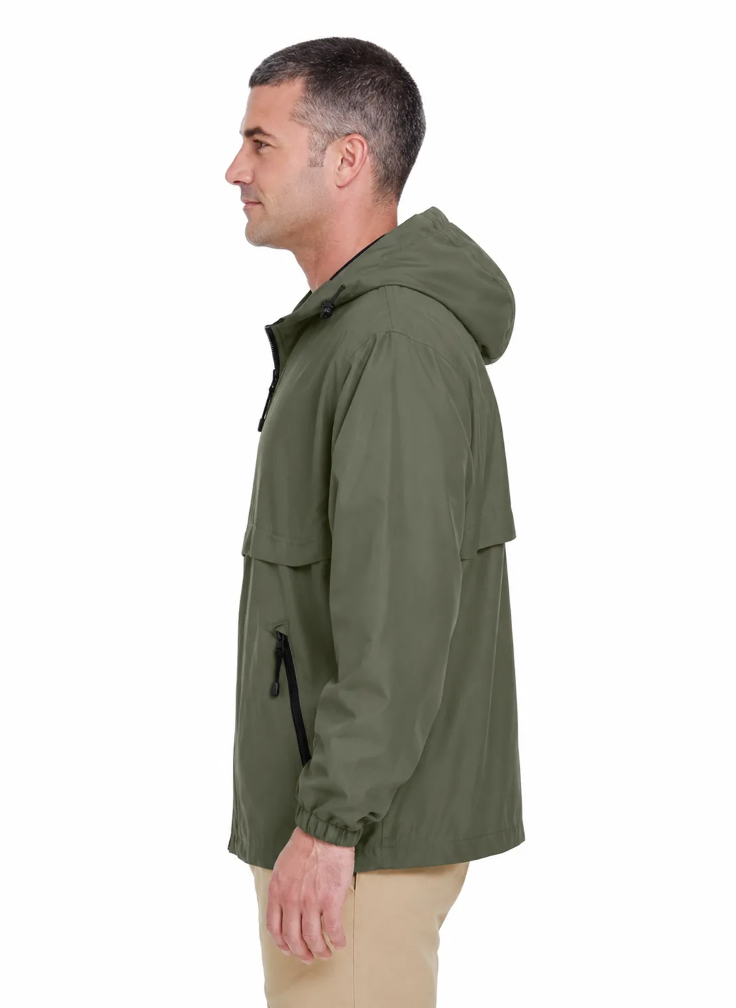 Ultra Club Microfiber Full-Zip Hooded Jacket - Image 3