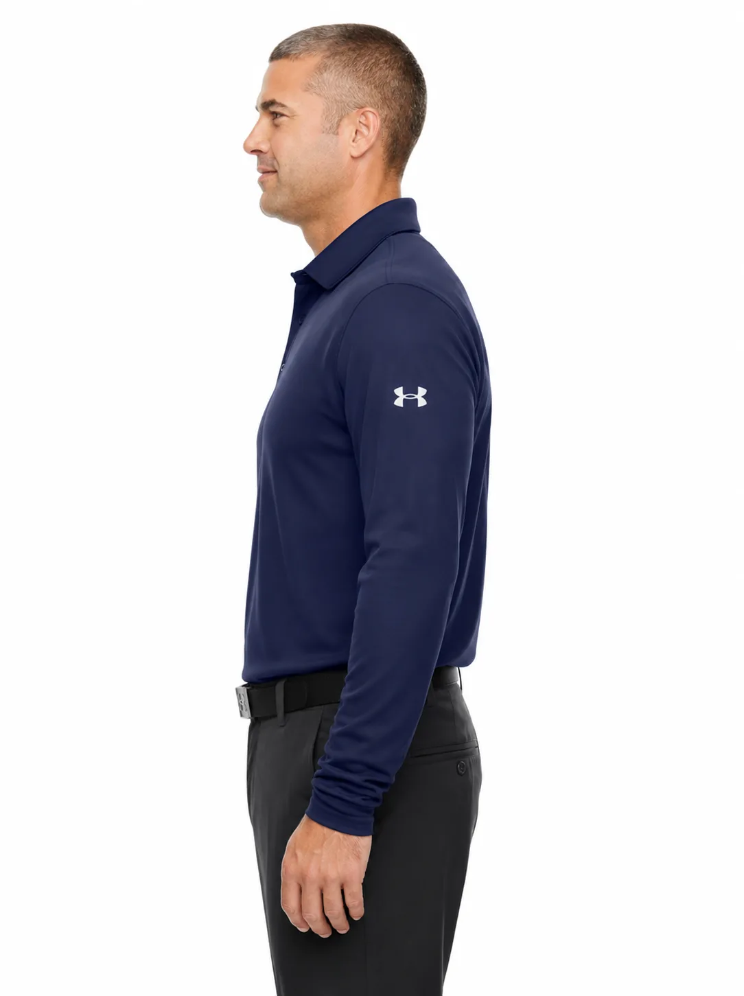 Under Armour Men's Long Sleeve Polo - Image 3