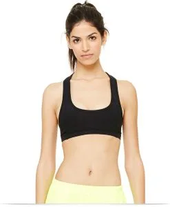 AllStar Logo Ladies Mesh Back Sports Bra