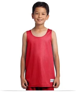 Sport-Tek Youth Mesh Reversible Tank