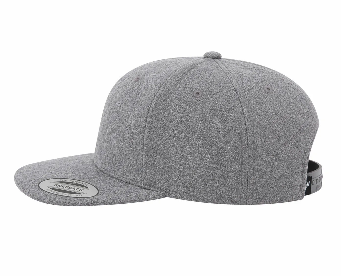 Yupoong Melton Wool Adjustable Cap - Image 3
