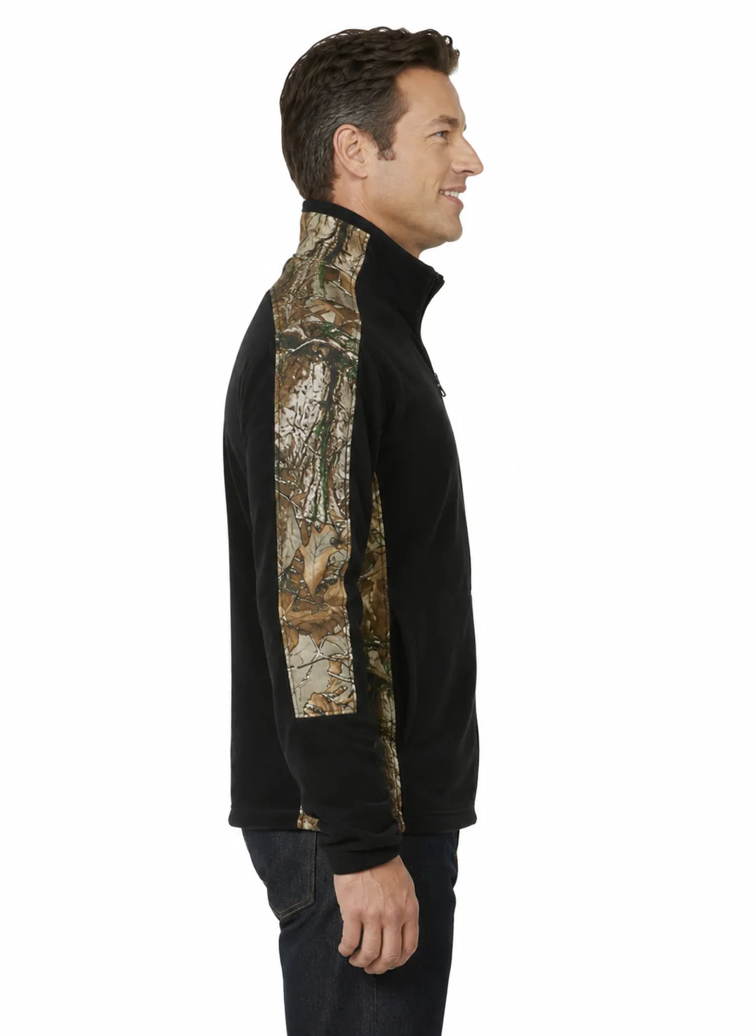 Camouflage Microfleece Full-Zip Jacket - Image 2