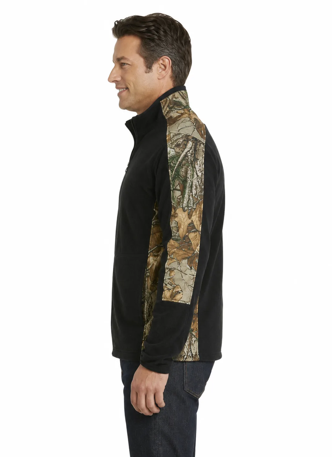 Camouflage Microfleece Full-Zip Jacket - Image 3
