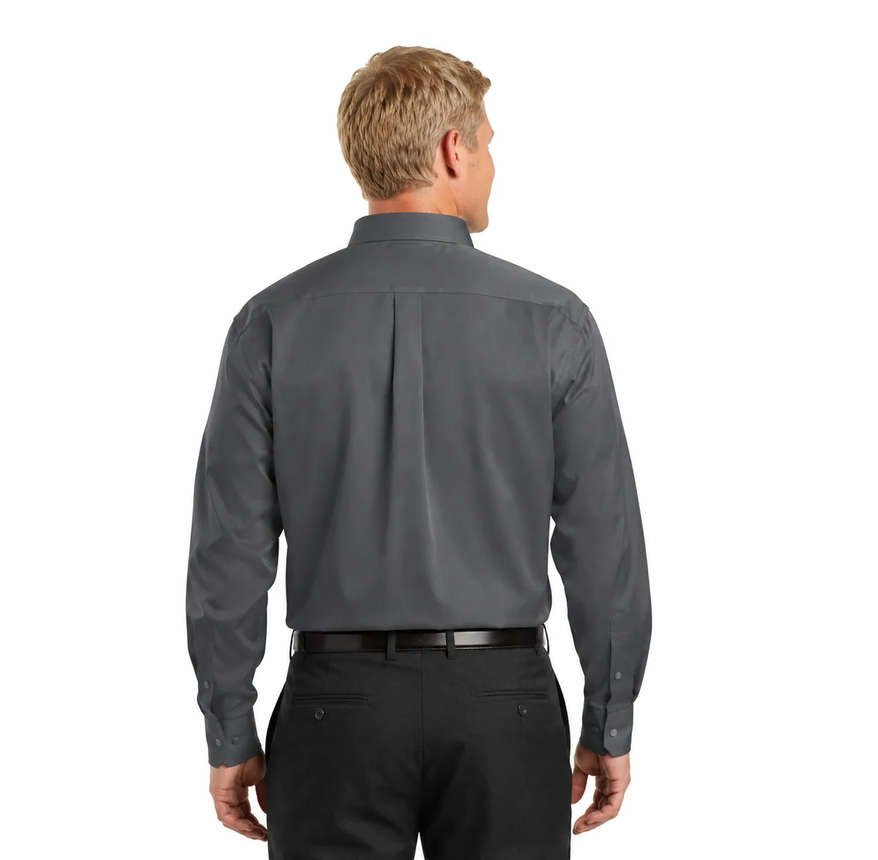 Customized Red House Non-Iron Pinpoint Oxford Shirt - Image 4