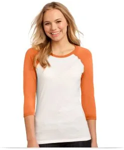 Juniors3/4-Sleeve Raglan Tee