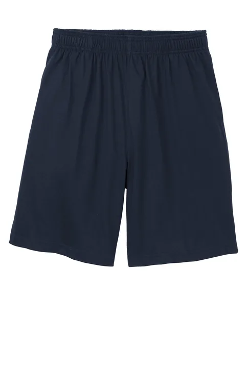 Jersey Knit Short with Pockets - Image 3