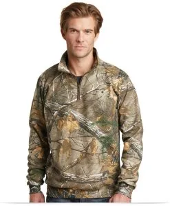 Custom Realtree 1/4-Zip Sweatshirt