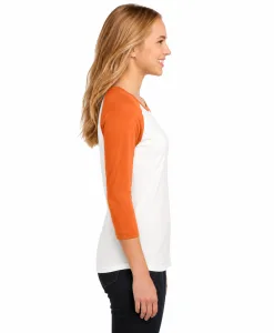 Alternative view of Juniors3/4-Sleeve Raglan Tee