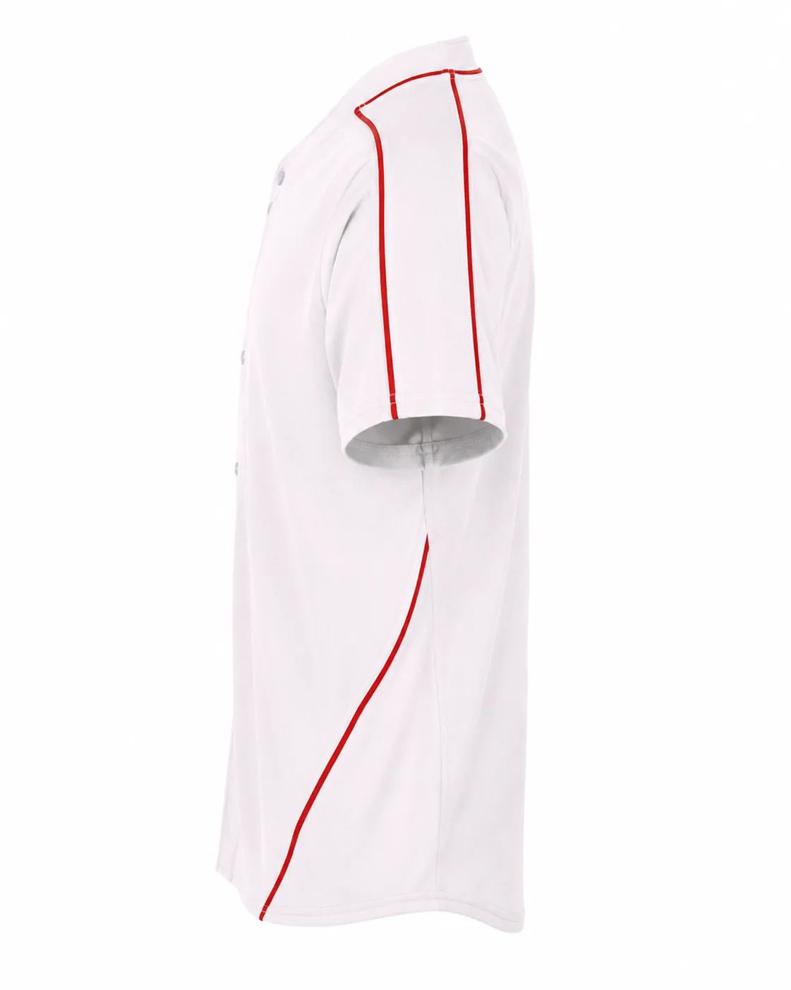 Youth Warp Knit Baseball Jersey - Image 3