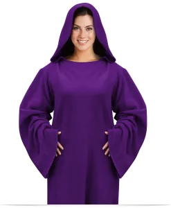 Custom Hooded Fleece Blanket with Sleeves