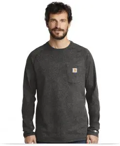 Carhartt Force Cotton Delmont Long Sleeve T-Shirt
