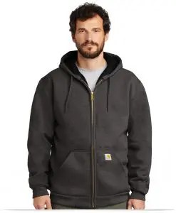 Carhartt Rain Defender Rutland Thermal-Lined Hooded Zip-Front Sweatshirt