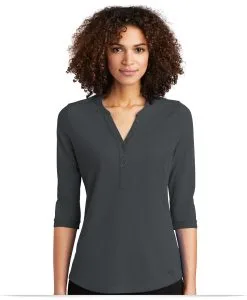 OGIO Ladies Jewel Henley