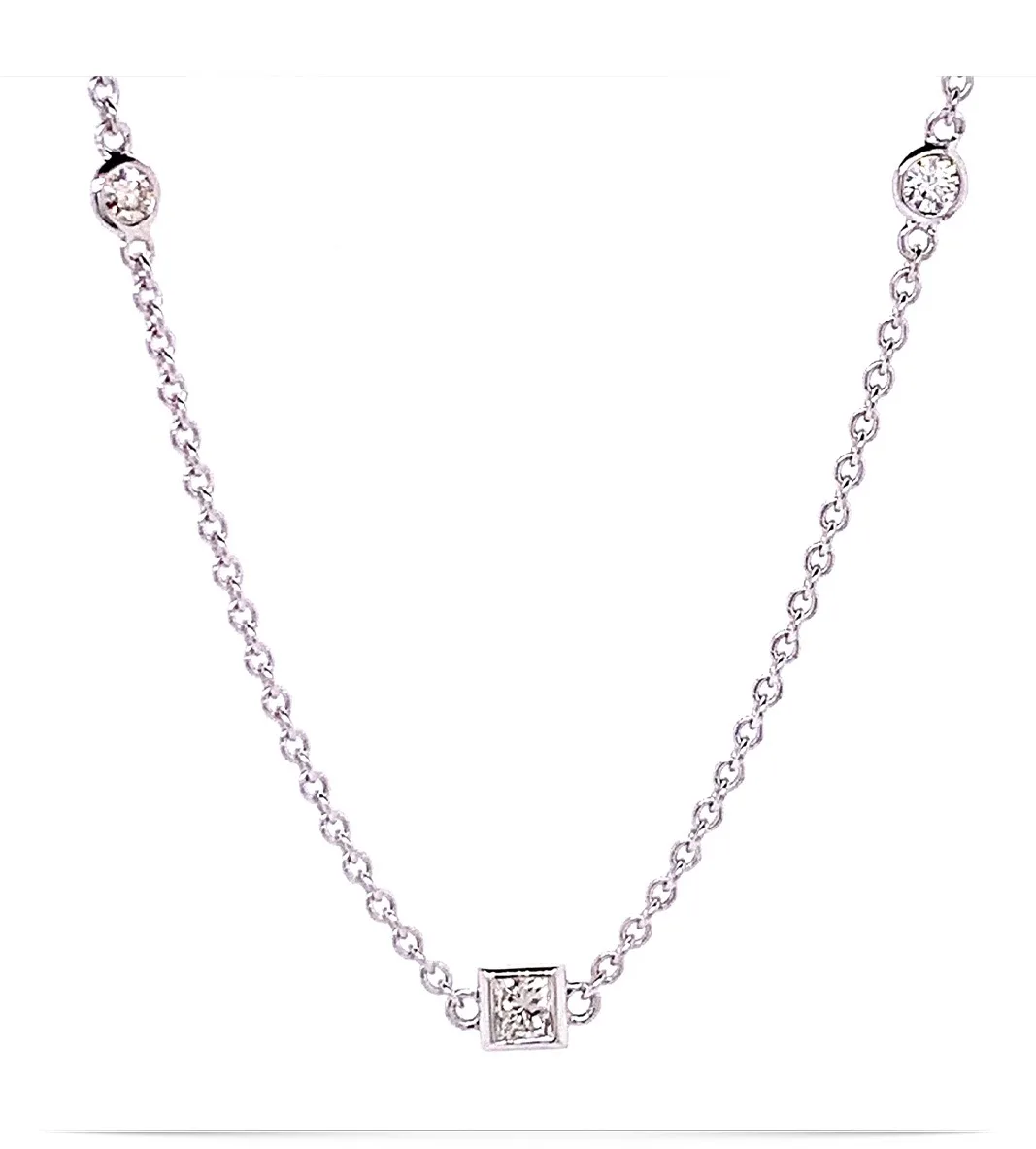 14K White Gold