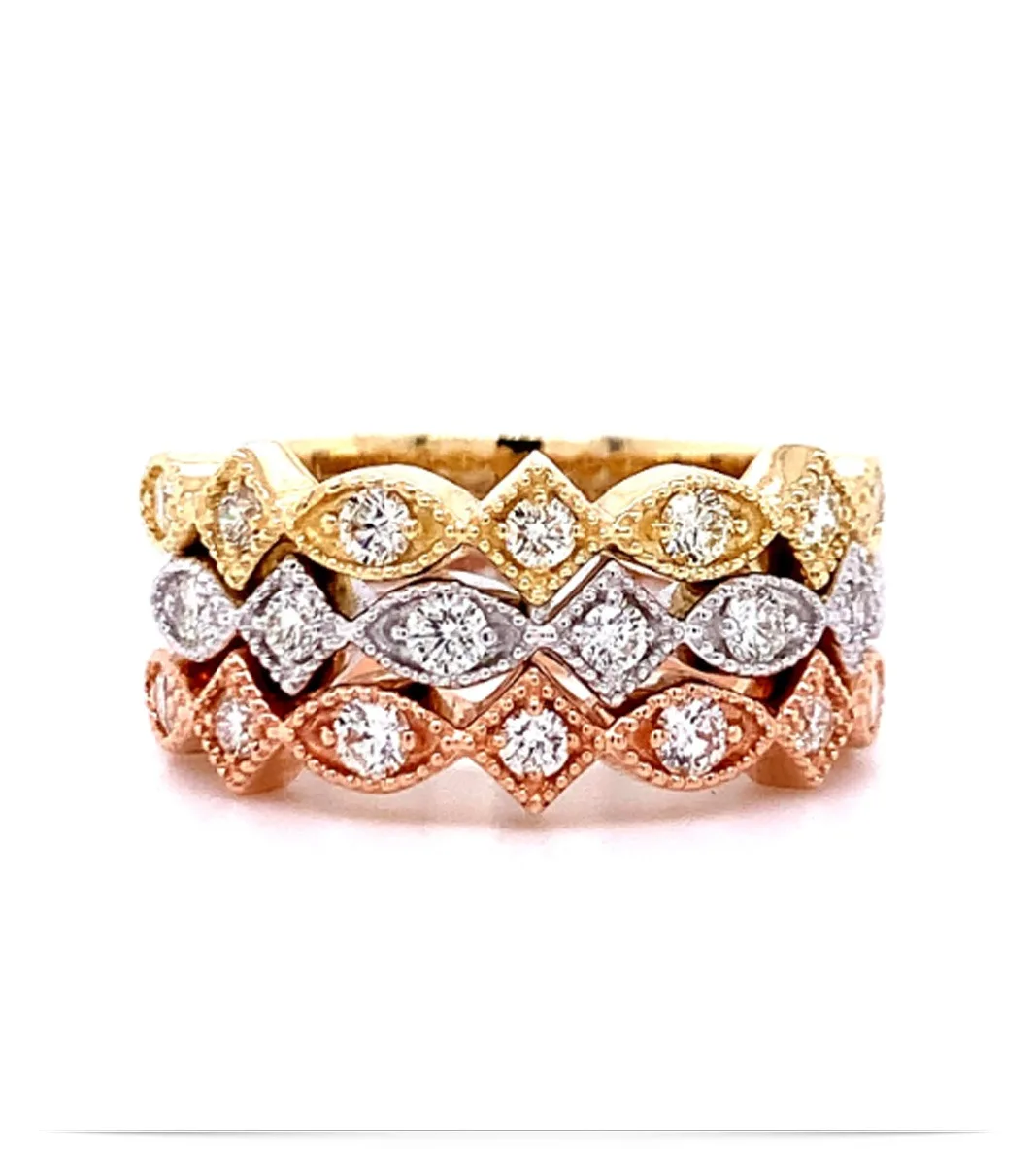 Round Diamond Rings