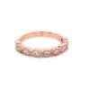 Stackable Round & Marquise Diamond Rings