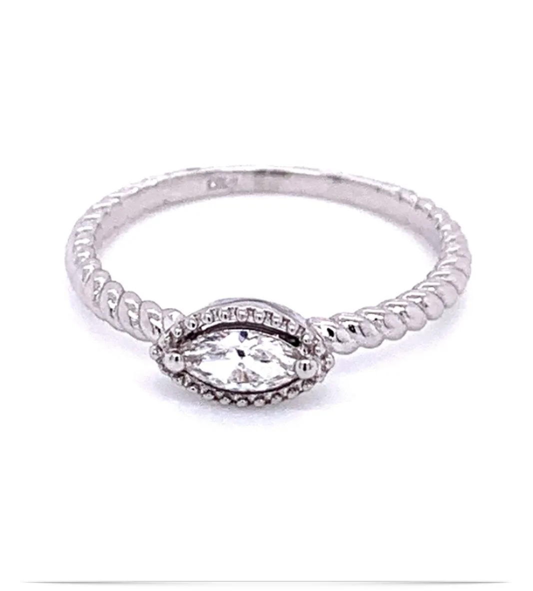 Stackable Marquise Rings