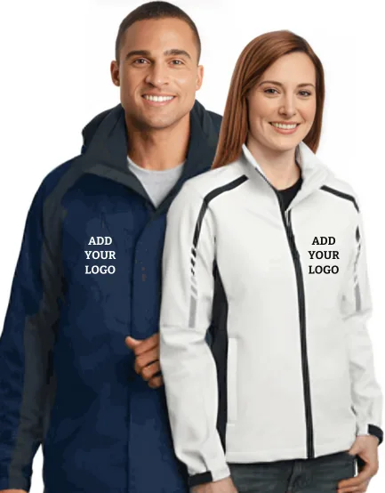 custom jacket by allstar logo