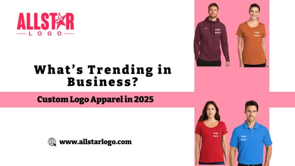 What's trending in business? custom logo apparel in 2015.