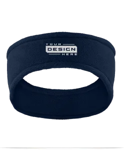 Embroidered Fleece Headbands Customized with Logo