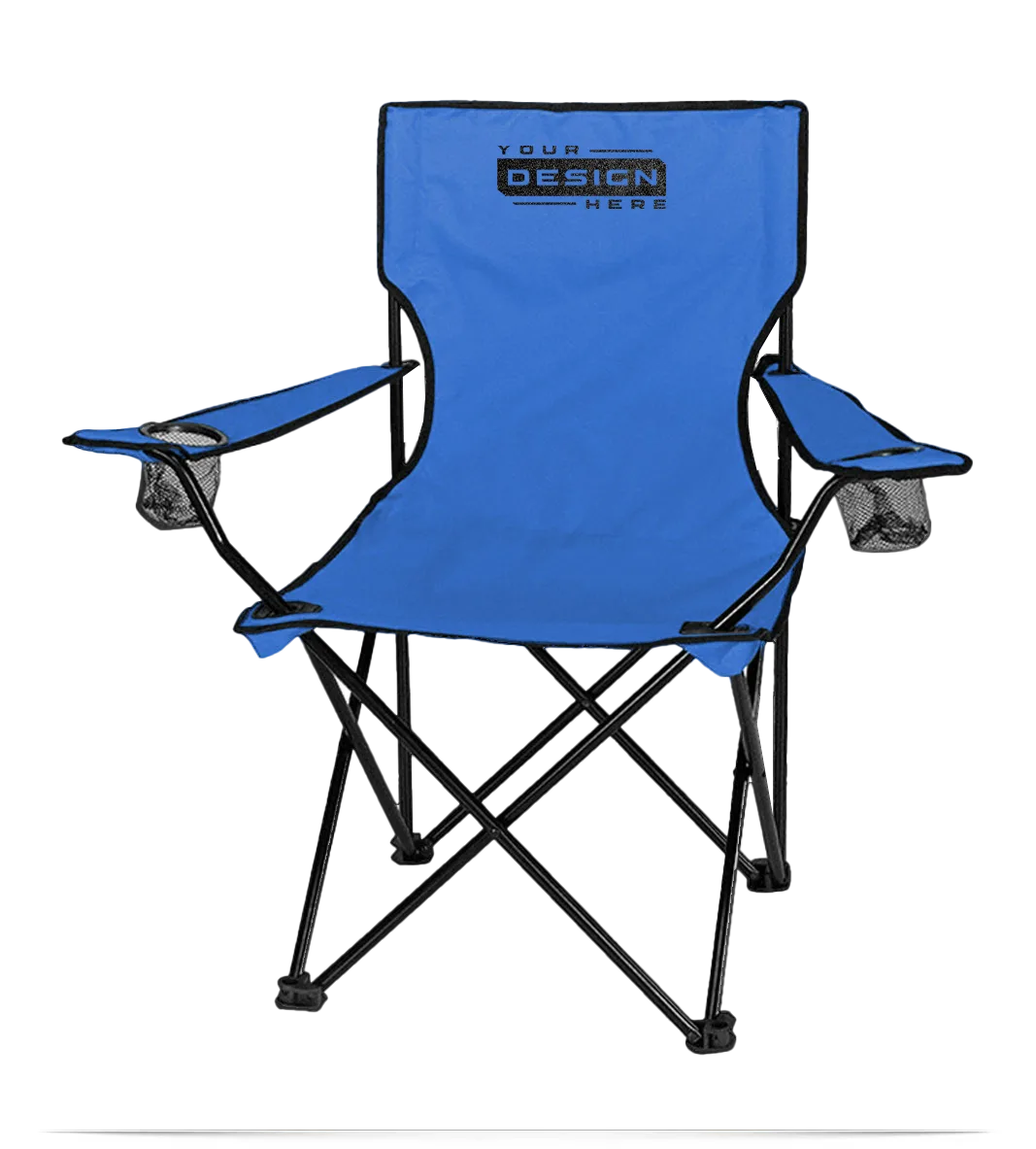 Design Logo Embroidered Camping Folding Chairs