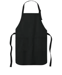 Alternative view of LONG LENGTH TWO POCKET APRON