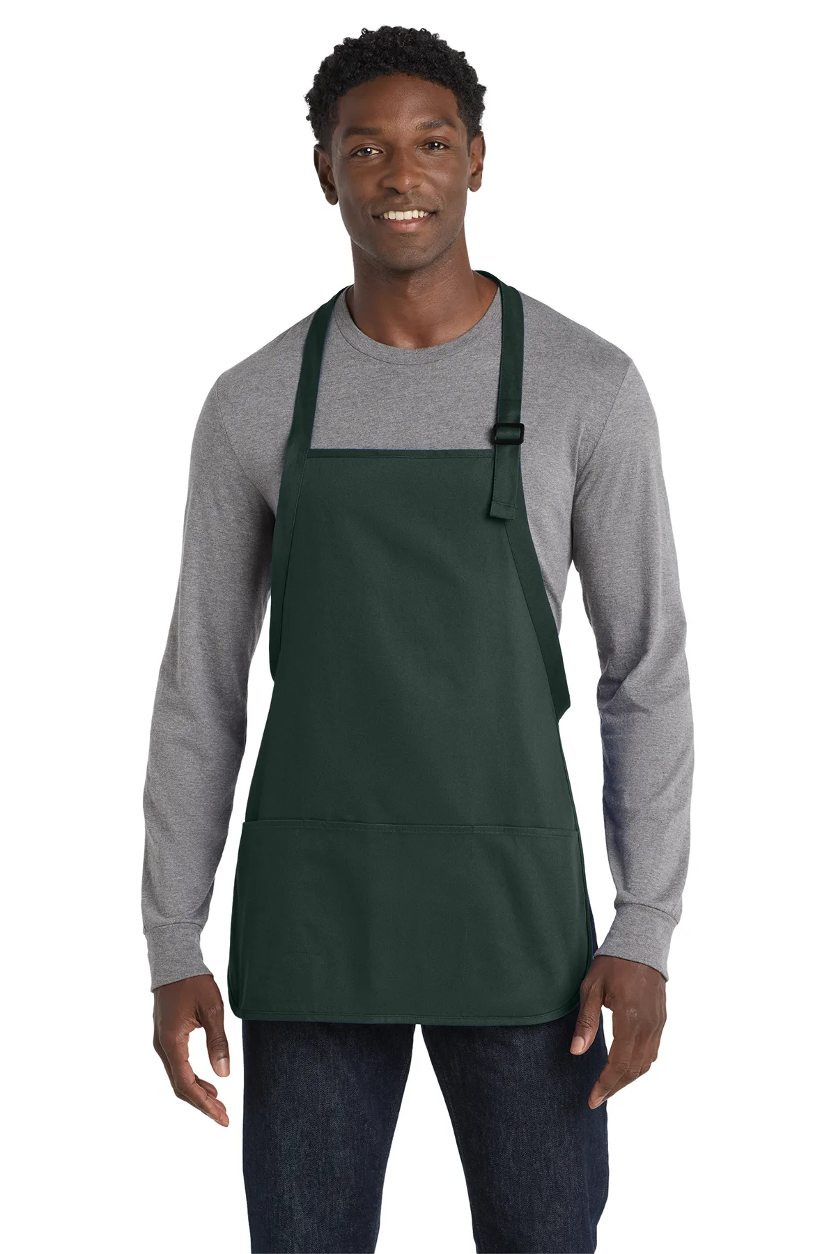 MEDIUM LENGTH BIB APRON