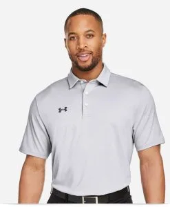 Men's Destin Drive UA Playoff Team Stripe Performance Polo