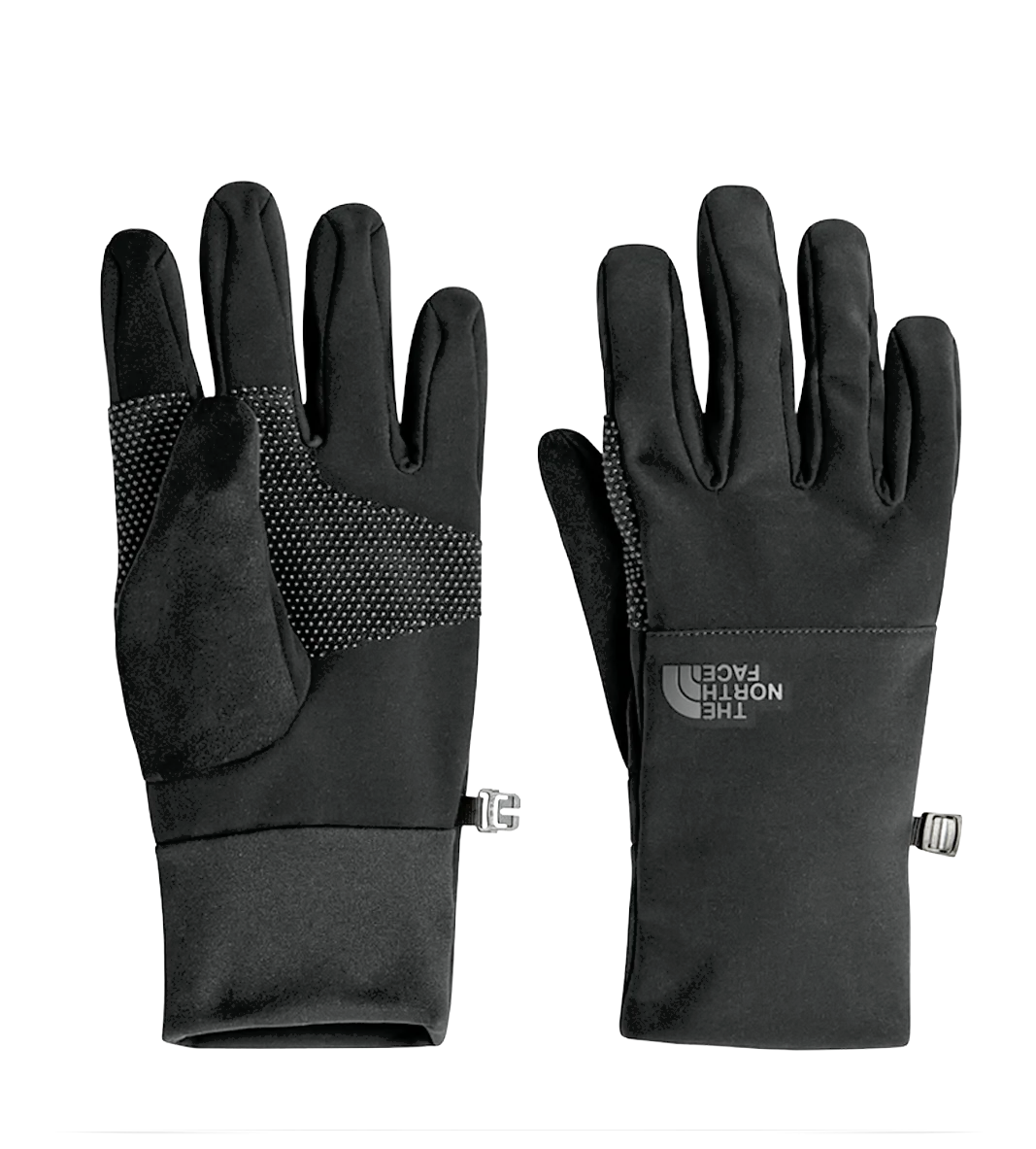 Custom The North Face black touchscreen gloves