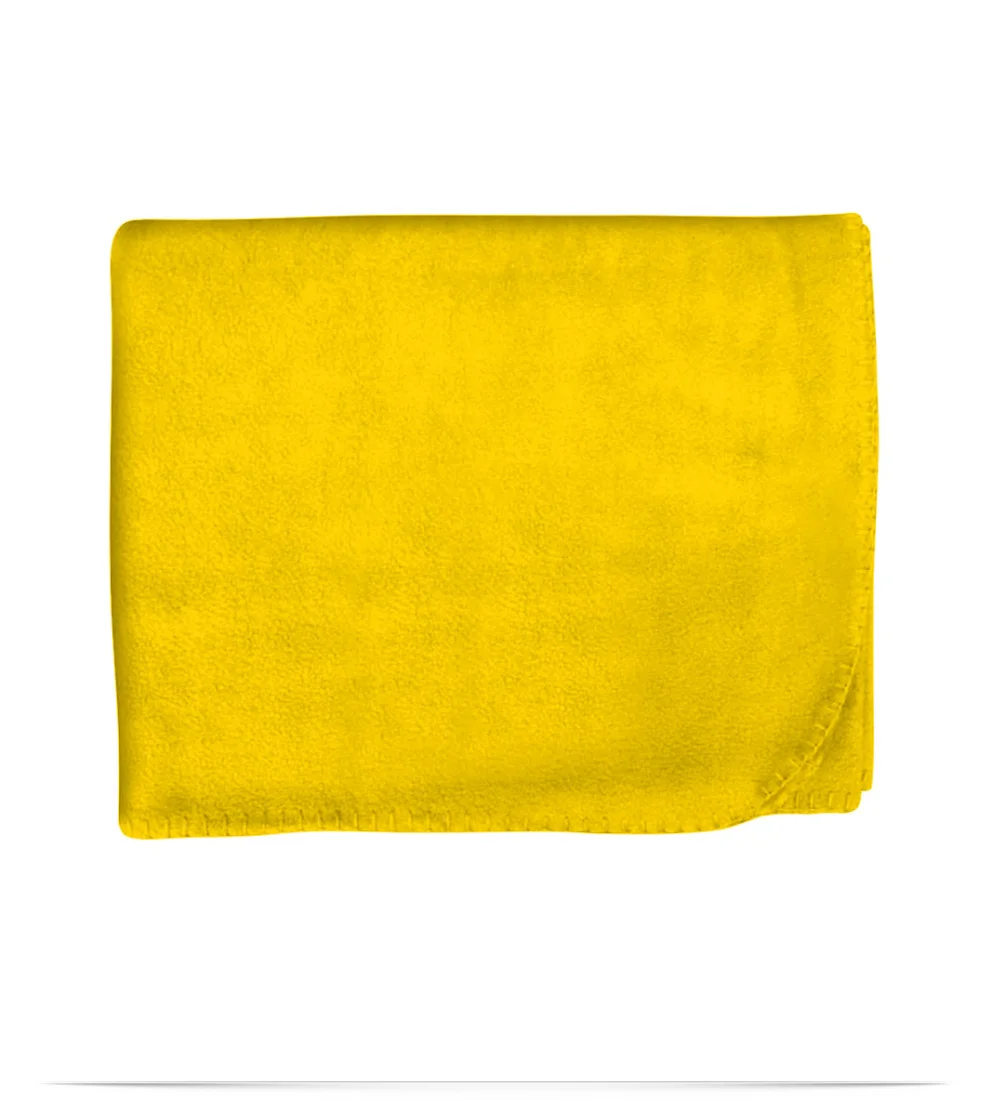 Embroidered Fleece Throw Blanket