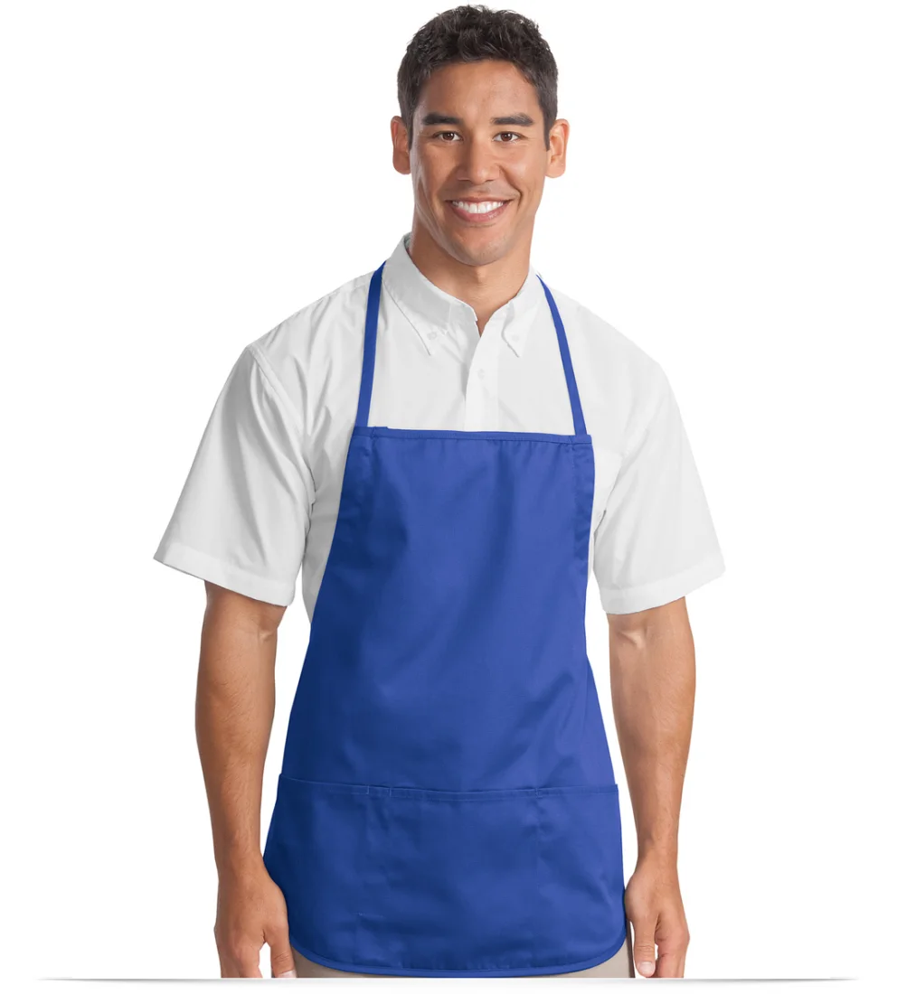 Custom Embroidered Bib Aprons