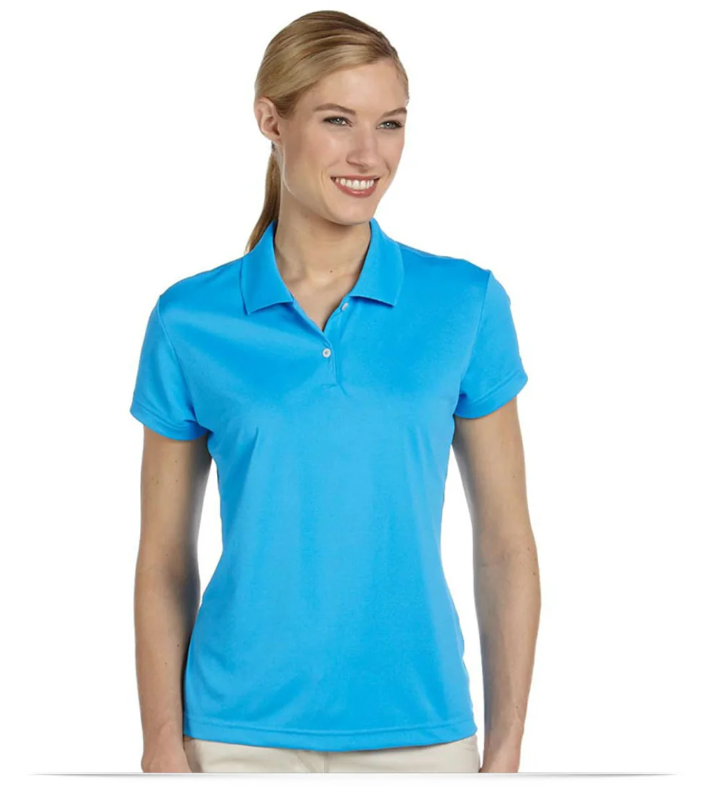 Customize Adidas Ladies Pique Polo
