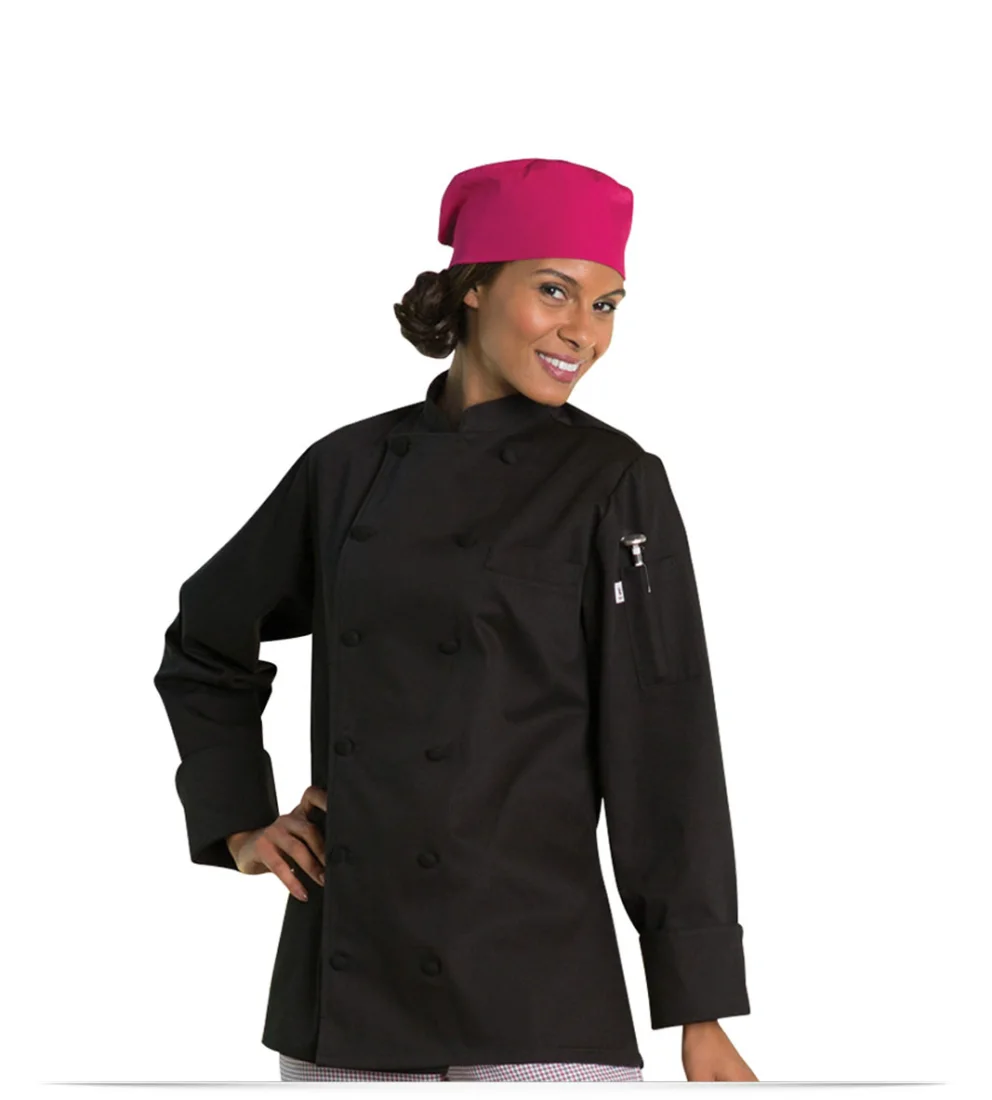 Embroidered Ladies Chef Jacket