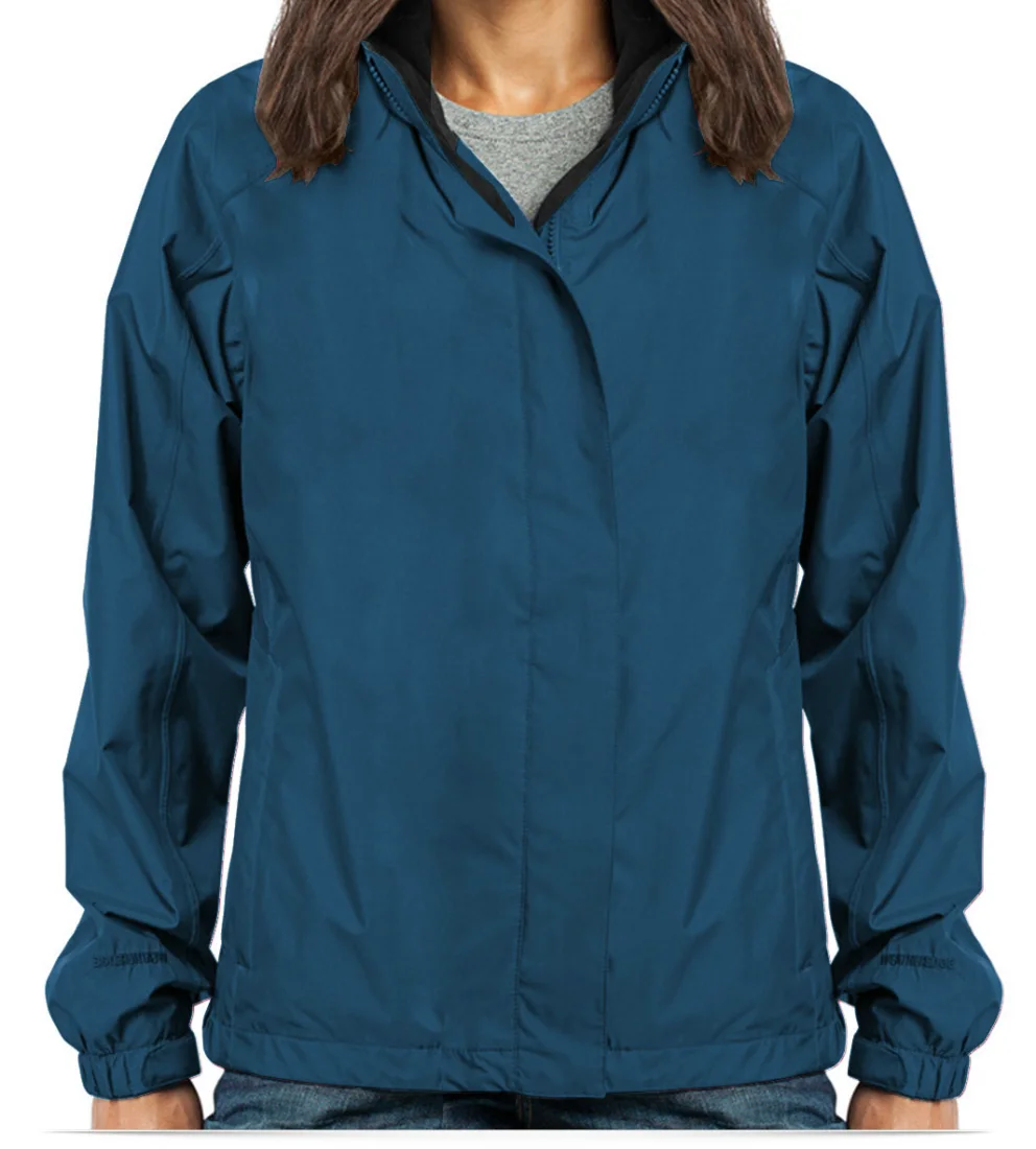 Embroidered Ladies Rain Jacket