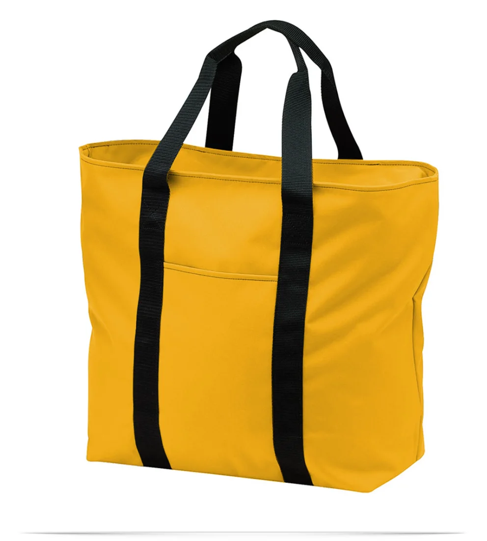 Custom Logo Embroidered Tote Bag
