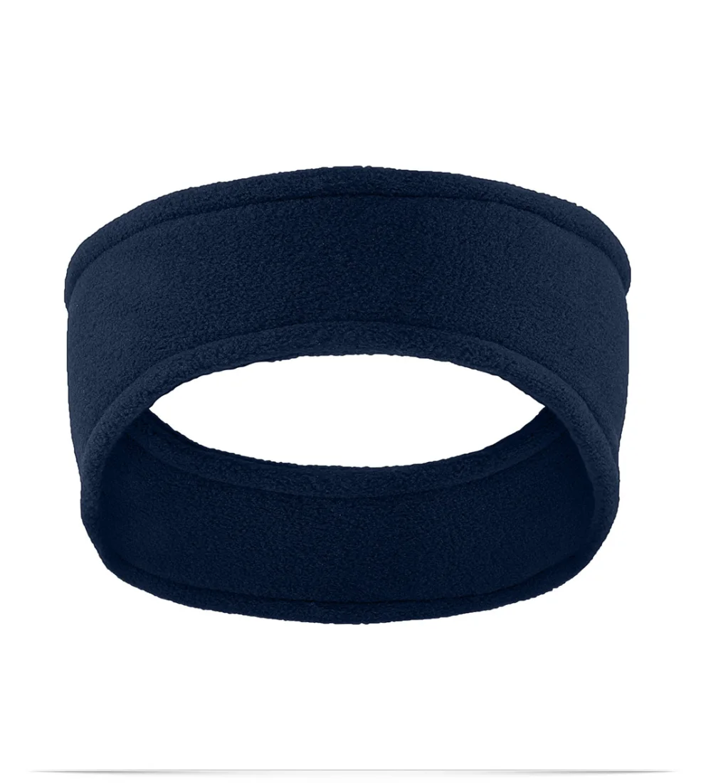 Embroidered Fleece Headbands Customized with Logo